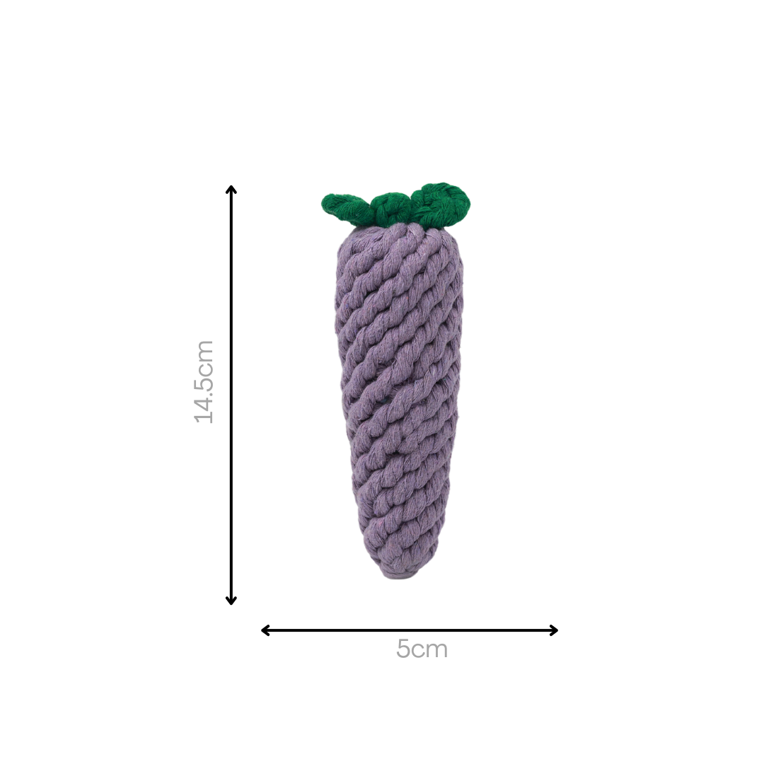 MarketVeg Rope Toys - Plumas Rebeldes