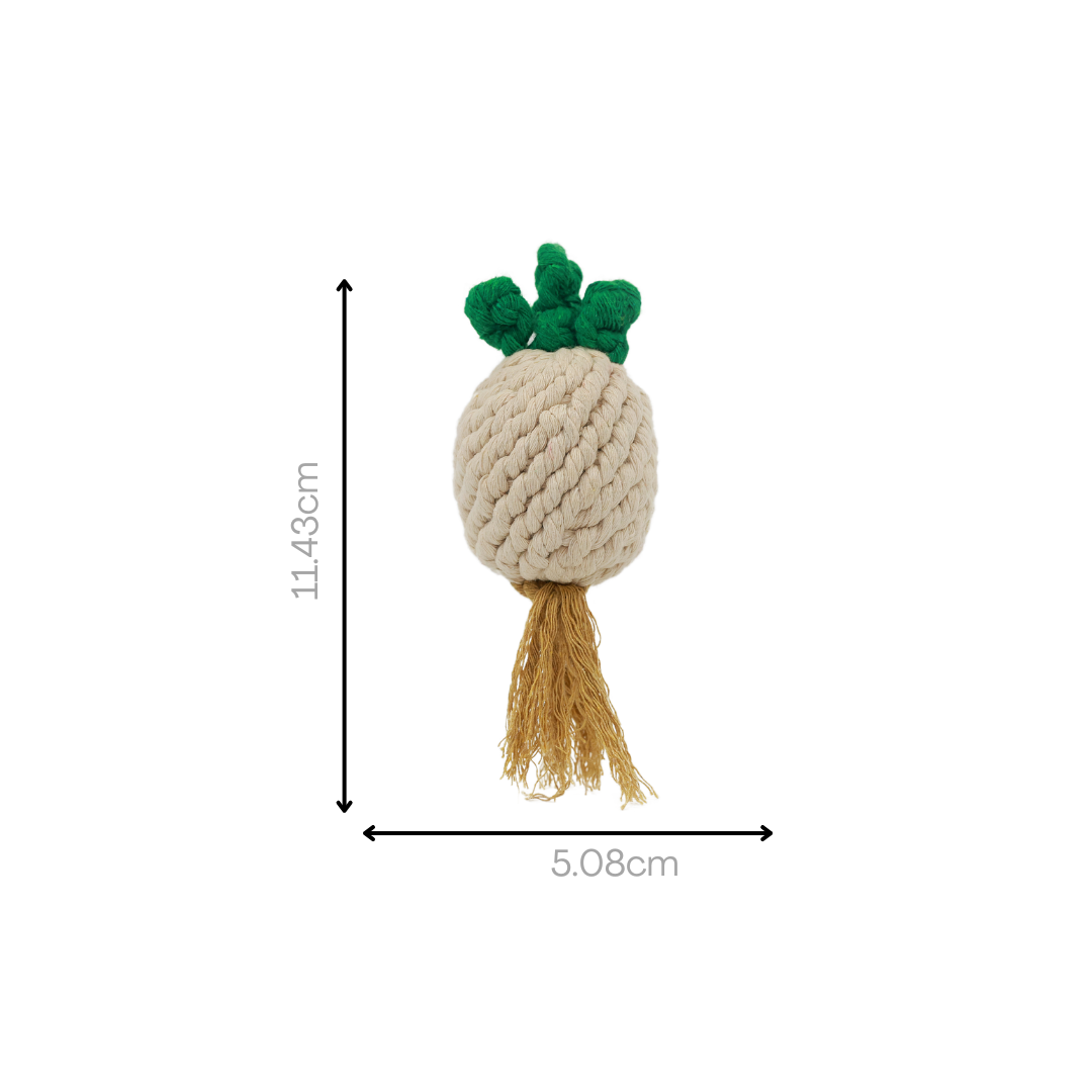 MarketVeg Rope Toys - Plumas Rebeldes
