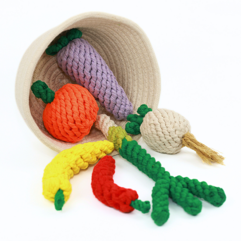 MarketVeg Rope Toys - Plumas Rebeldes