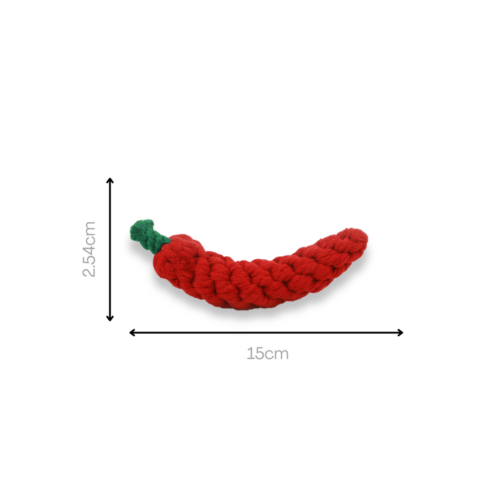 MarketVeg Rope Toys - Plumas Rebeldes